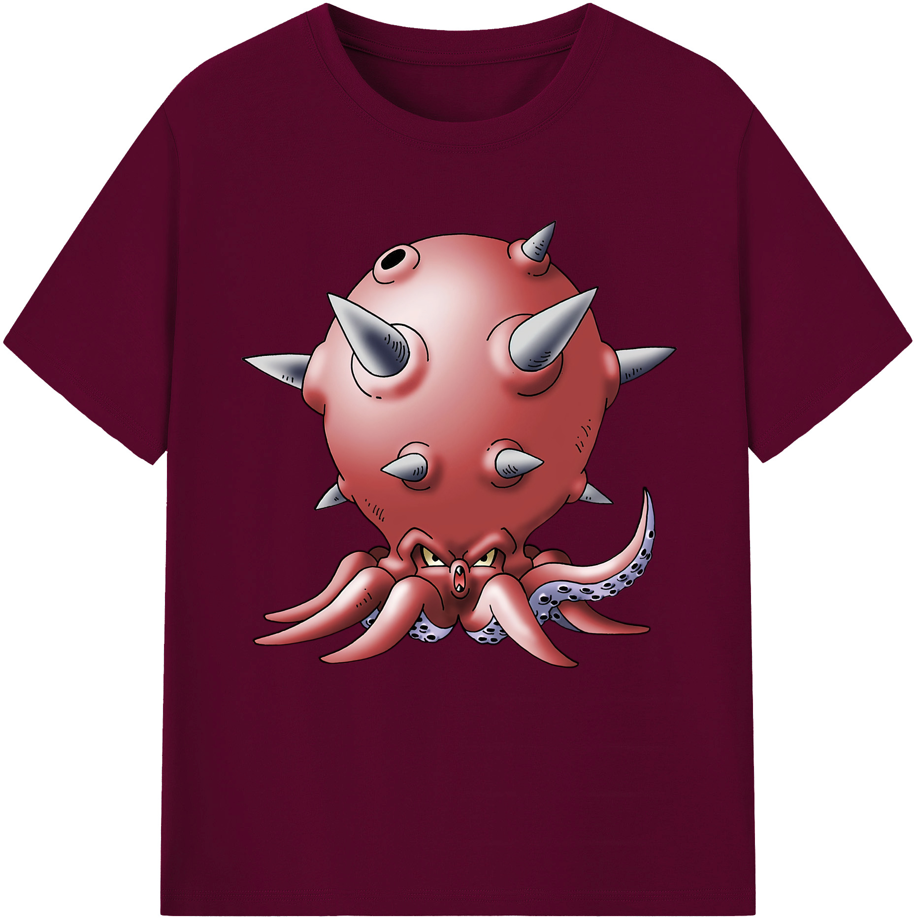 （画像用） ドラゴンクエスト Doragon Kuesuto Dragon Quest レディースカジュアルプリントTシャツ（綿100％）